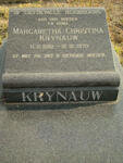 KRYNAUW Margaretha Christina 1882-1973
