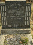 JAGER Jacobus Hercules, de 1882-1952