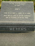 WEYER Joey 1912-1998