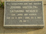 NIENABER Johanna Magdalena Catharina nee JANSE VAN VUUREN 1875-1957