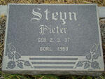 STEYN Pieter 1937-1980