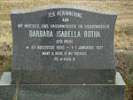 BOTHA Barbara Isabella nee KRIEL 1895-1977