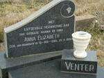 VENTER Anna Elizabeth 1910-1986