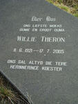 THERON Willie 1921-2005
