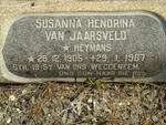 JAARSVELD Susanna Hendrina, van nee HEYMANS 1905-1967