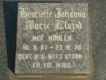 FLOYD Henriette Johanna Marie nee KÖHLER 1887-1976