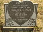 SPIES Johannes Jacobus 1911-1978
