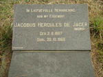 JAGER Jacobus Hercules, de 1887-1969