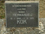 KOK Hermanus J. 1886-1971