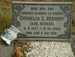 BOSHOFF Cornelia C. nee BEUKES 1917-1960