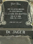 JAGER Elizabeth Sophia, de 1886-1973