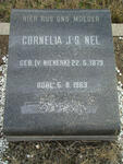 NEL Cornelia J.S. nee VAN NIEKERK 1879-1963