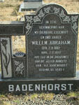BADENHORST Willem Adriaan 1887-1972