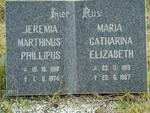 ? Jeremia Marthinus Phillipus 1918-1974 & Maria Catharina Elizabeth 1919-1987