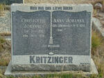 KRITZINGER Christoffel Johannes 1895-1954 & Anna Johanna ODENDAAL 1894-
