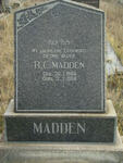 MADDEN R.C. 1884-1958