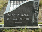 RALL Susara 1898-1988