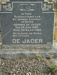 JAGER Johnnie, de 1889-1950