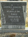 JAGER Anna Dorothea, de 1904-1990