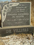 VILLIERS Johanna Catherina, de 1888-1974