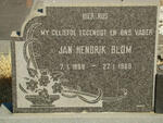 BLOM Jan Hendrik 1898-1969