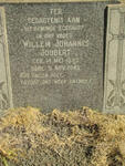 JOUBERT Willem Johannes 1893-1942