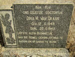 GRAAN Dina M., van 1949-1949