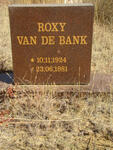 BANK Roxy, van de 1924-1981