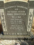 GELDENHUYS Anna Dorothea Helena nee PRINSLOO 1882-1976