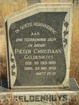 GELDENHUYS Pieter Christiaan 1920-1938