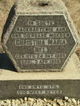 NEL Christina Maria nee UYS 1885-1958