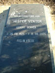VENTER Hester nee BEKKER 1925-2005