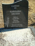 KRUGER Carolina 1924-2006