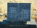 VILJOEN Jopie 1928-1987 & Dina 1925-1991
