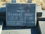 ? Hannes J.J. 1917-1988 & Rina C.H. 1914-