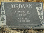 JORDAAN Alwyn B. 1903-1988