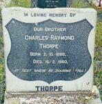THORPE Charles Raymond 1898-1960