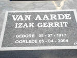 AARDE Gerrit, van 1977-2004