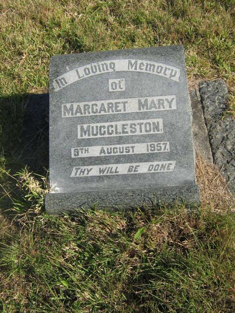 MUGGLESTON Margaret Mary -1957