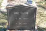 RADUE Baba 1961-1961
