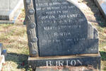 BURTON Gideon Johannes 189?-1967 & Martha Dorothea 1901-1984