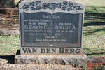 BERG Roelof A., van den 1885- & Elizabeth C.J. ENGELBRECHT 1888-1962