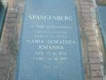 SPANGENBERG Maria Dorathea Johanna 1928-1992