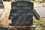 MARAIS Nicolaas Francois 1890-1971 & Isabella Louisa Jacoba HATTINGH 1894-1965