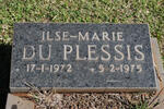 PLESSIS Ilse-Marie, du 1972-1975
