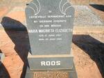 ROOS Maria Magrieta Elizabeth 1907-1960