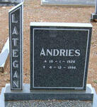 LATEGAN Andries 1926-1996