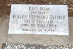 OLIVIER Willem Hermans 1891-1949