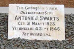 SWARTS Antonie J. 1923-1946