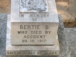 BERTIE B. -1917